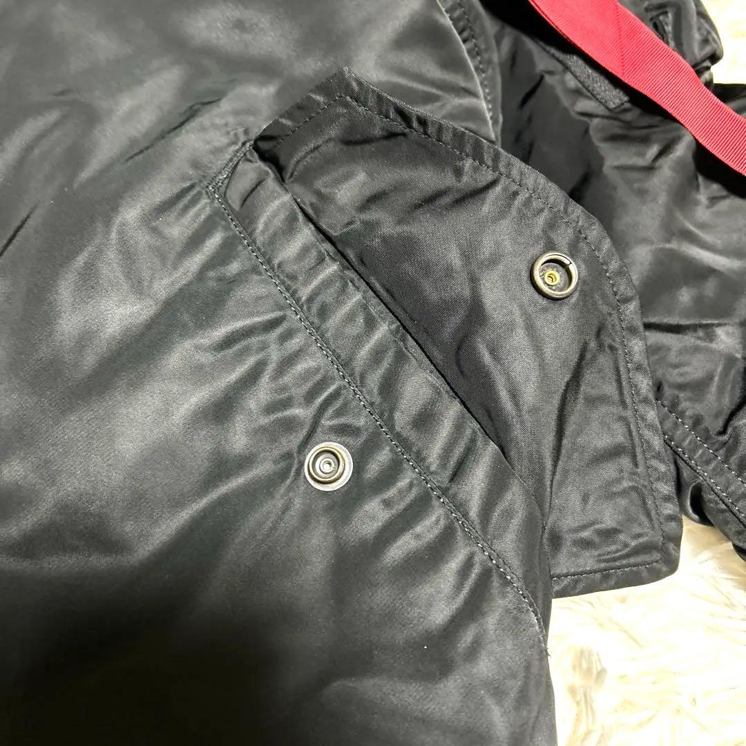 【アルファインダストリーズ】フライトジャケット（S）MA-1 黒　リバーシブル