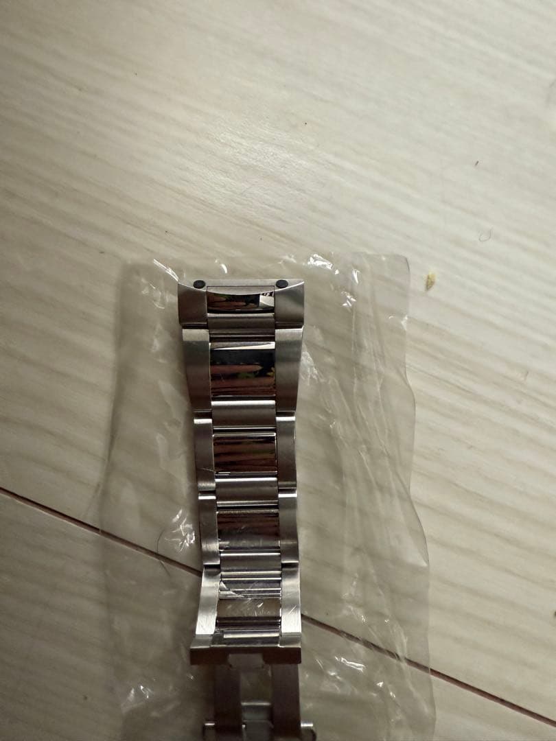 美品　カルティエ　純正　カリブルドゥ カルティエ用ステンレスベルト　日本正規品