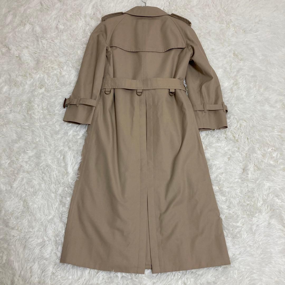 極美品 未使用級 バーバリーズ ハニーベージュ ノバチェック トレンチコート