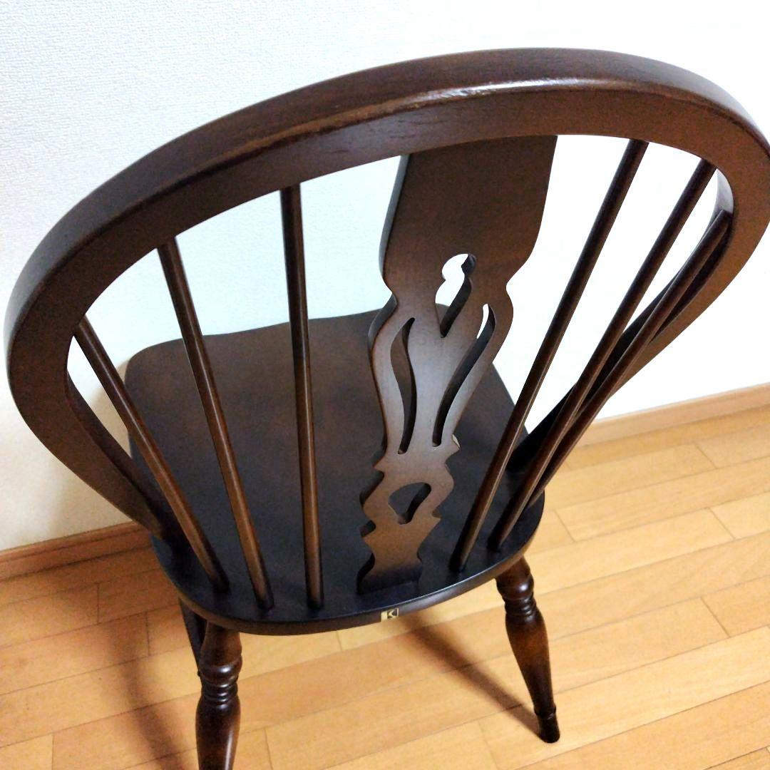 ◯飛騨産業 ダイニングチェア【キツツキマーク】