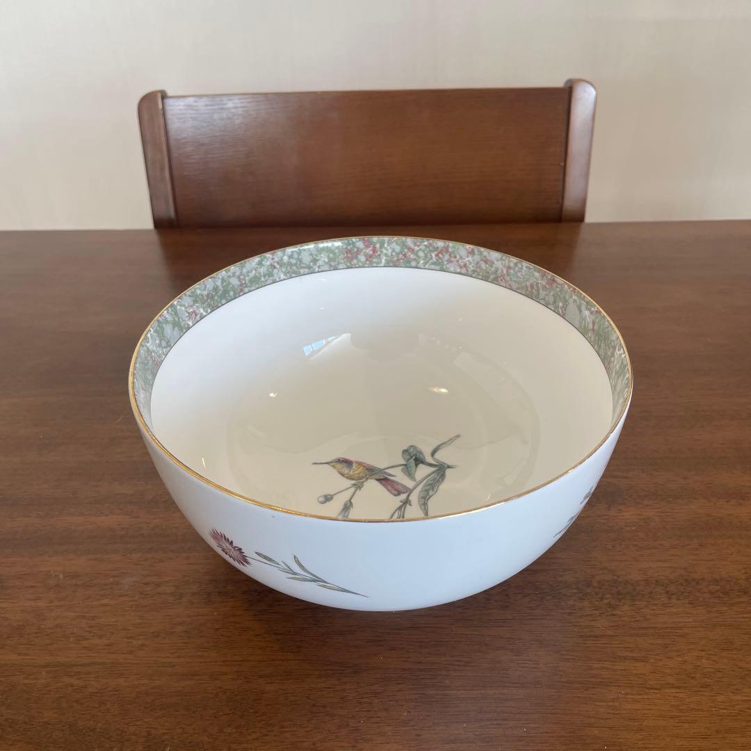 希少　ウェッジウッド ハミングバード ボウル 20cm