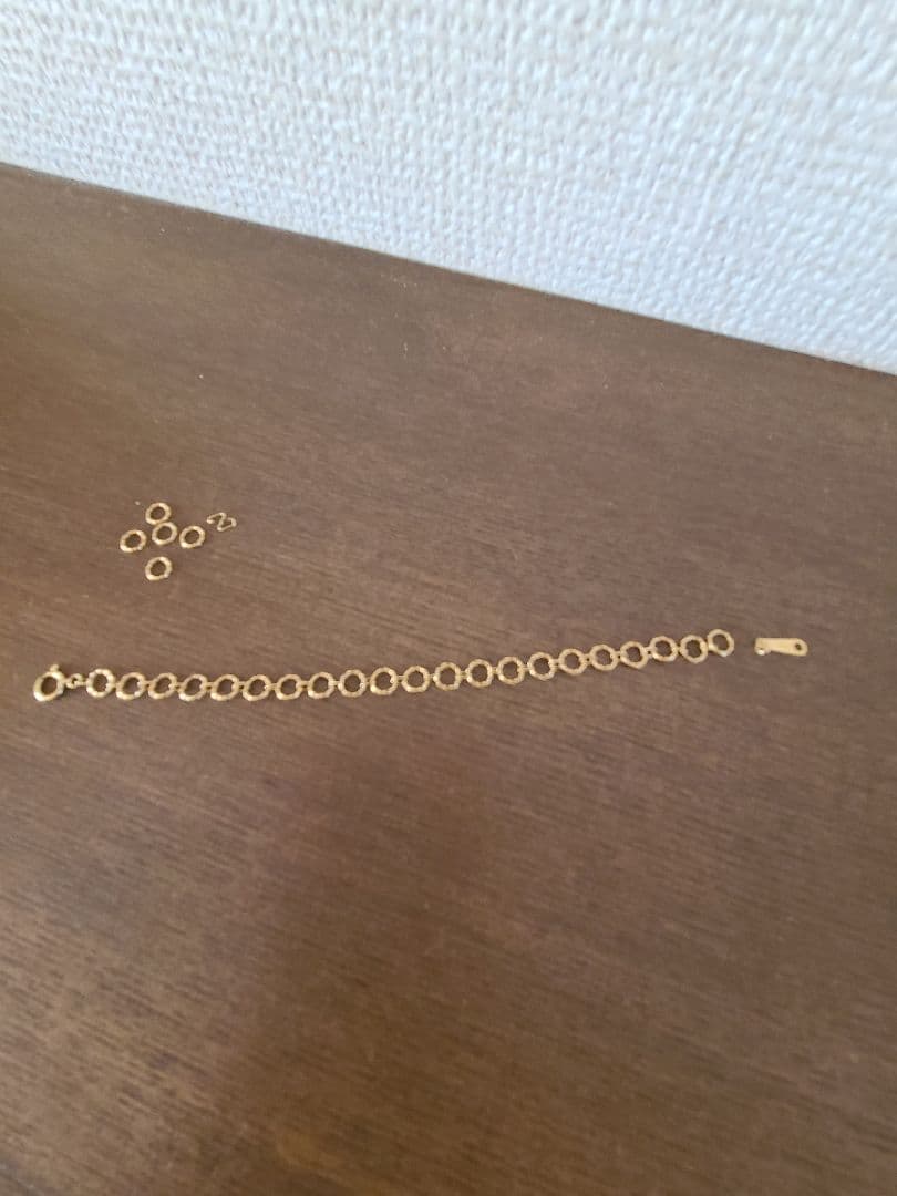 K18 ゴールドチェーンブレスレット