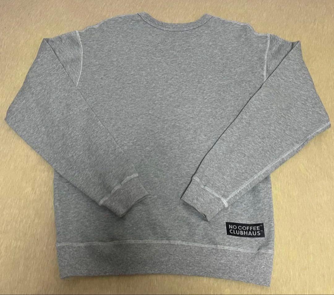 NO COFFEE x CLUBHAUS （ノーコーヒー✕クラブハウス）トレーナ