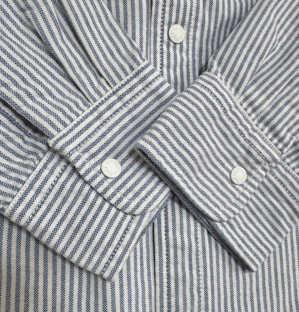 THE NORTH FACE PURPLE LABEL ストライプ　長袖シャツ