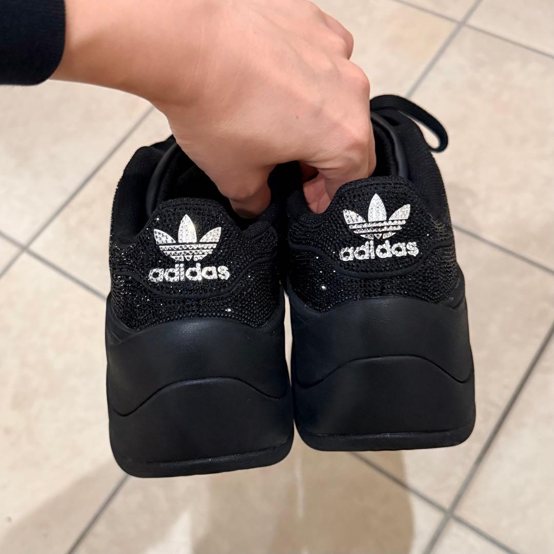 美品 adidas スーパースター ボールド 厚底スニーカー 25.5cm