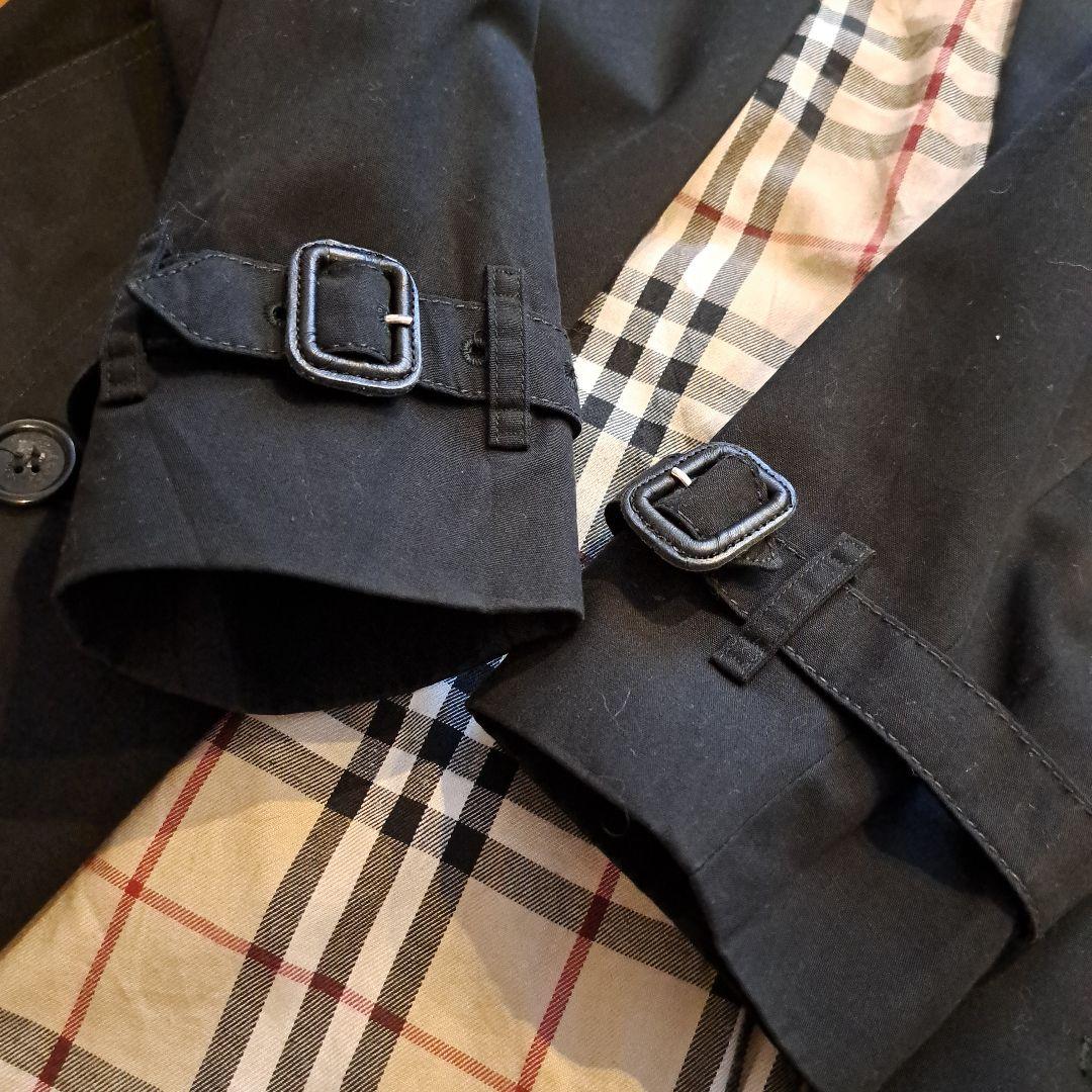 BURBERRY バーバリー トレンチコート レディース ブラック 黒