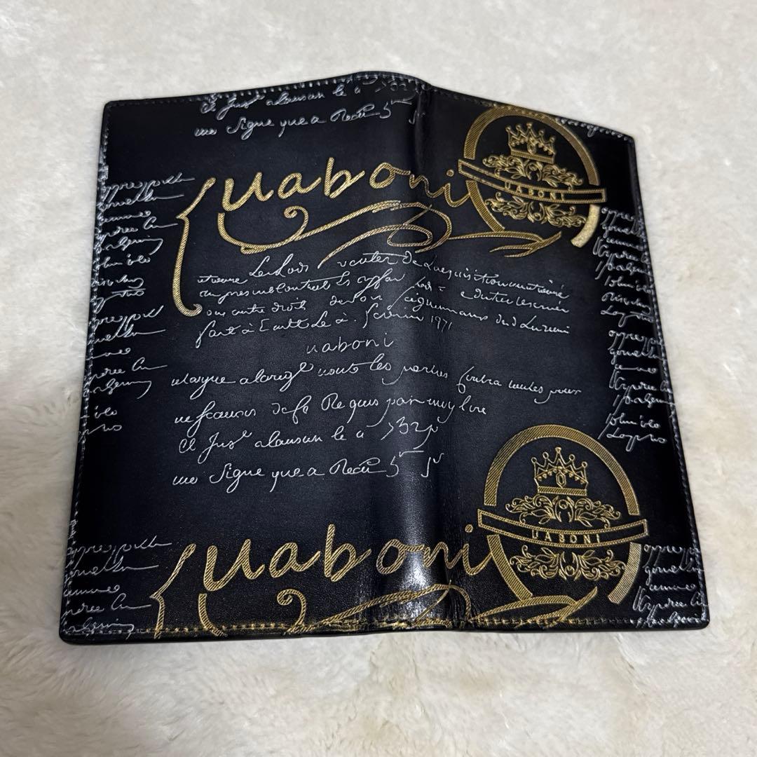 特注限定品 UABONI*ユアボニ*幻のパティーヌ*カリグラフィー長財布*EU