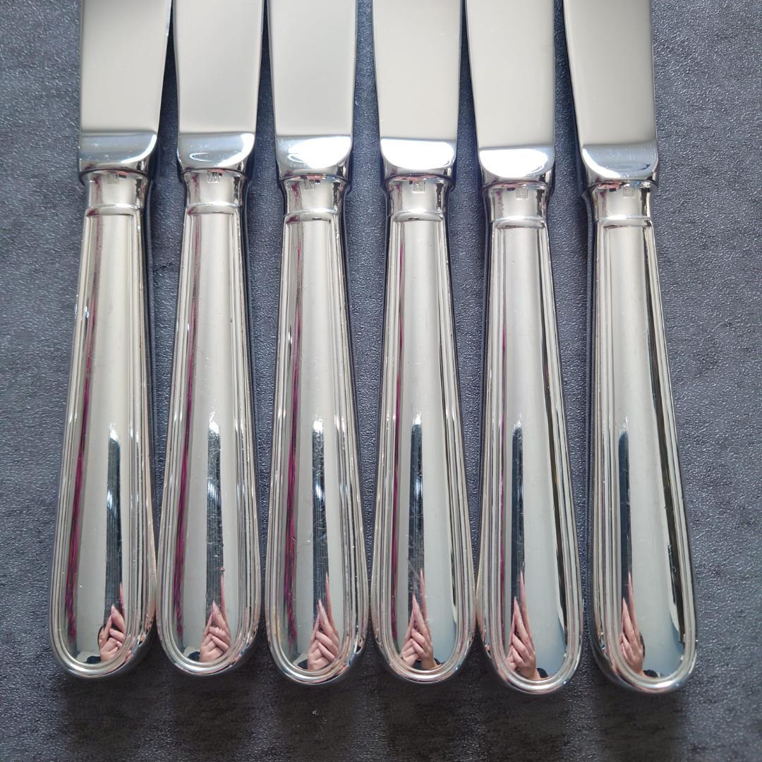 クリストフル アルビ テーブルナイフ 6点