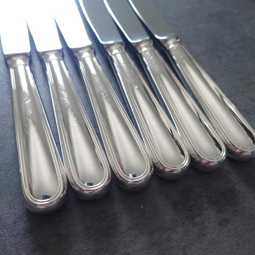 クリストフル アルビ テーブルナイフ 6点