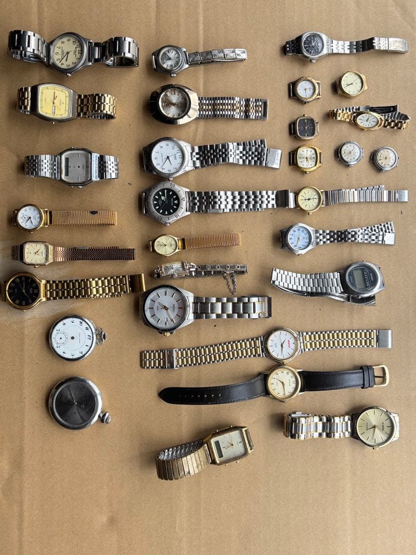 D*7様 SEIKO、カシオなど腕時計まとめ30個ジャンク