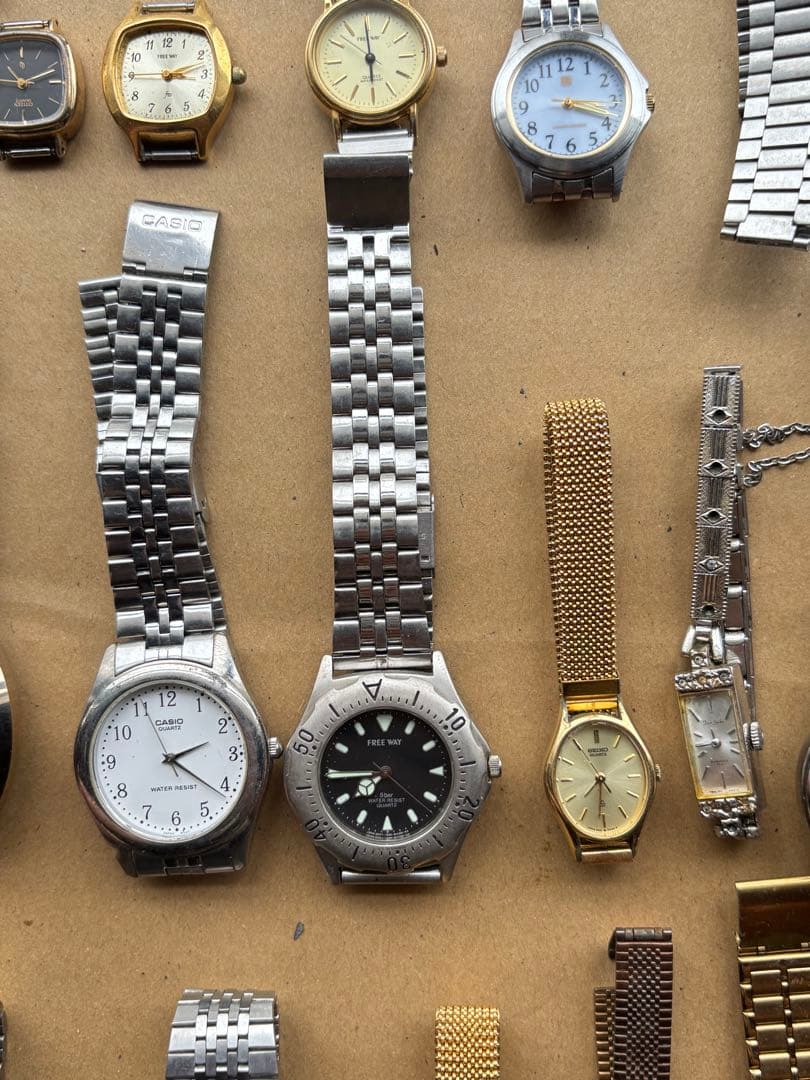 D*7様 SEIKO、カシオなど腕時計まとめ30個ジャンク