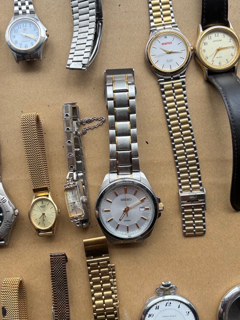 D*7様 SEIKO、カシオなど腕時計まとめ30個ジャンク