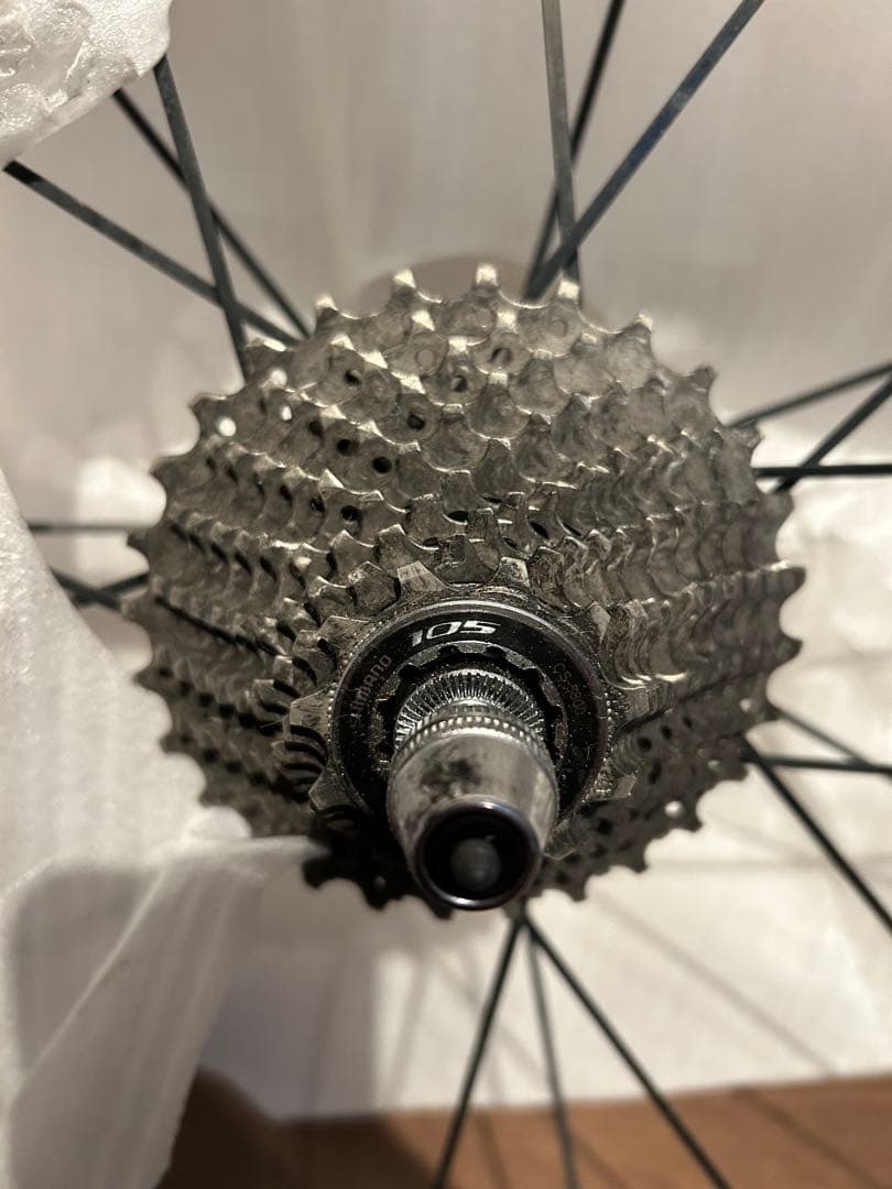 8*6様 【ホイール】ロードバイクのホイール　RS 前後セット　スプロケ付き