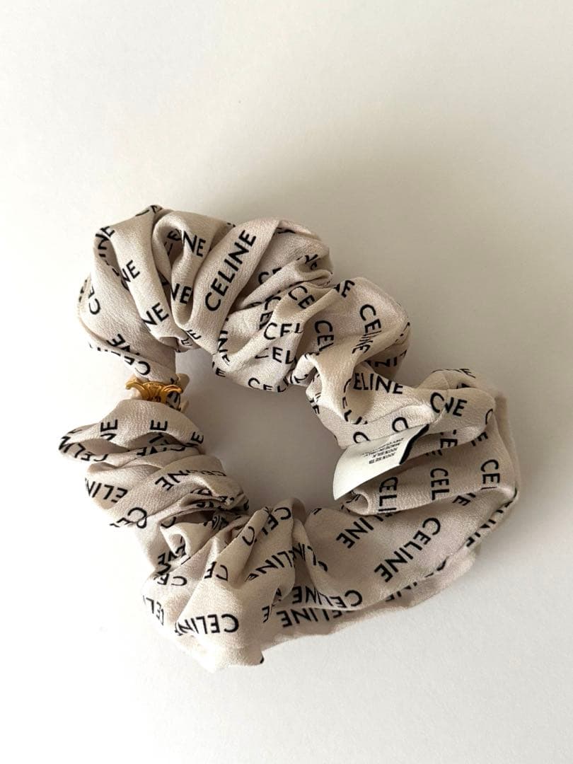 《美品》CELINE レイユール シュシュ ヘアアクセサリー