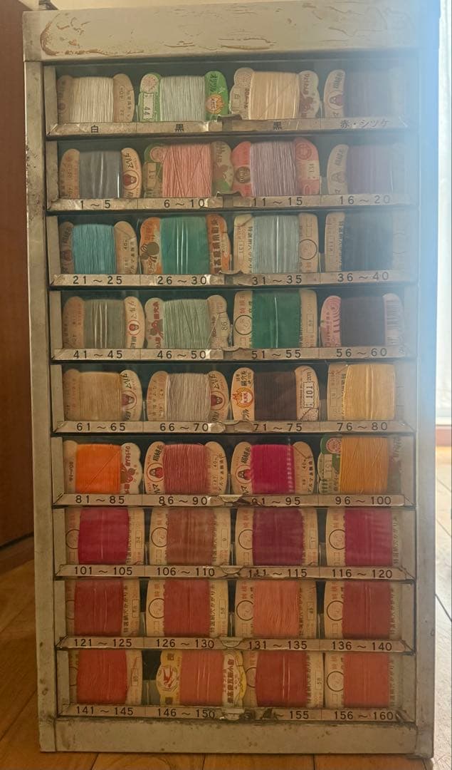 店舗什器 ディスプレイ糸ケース