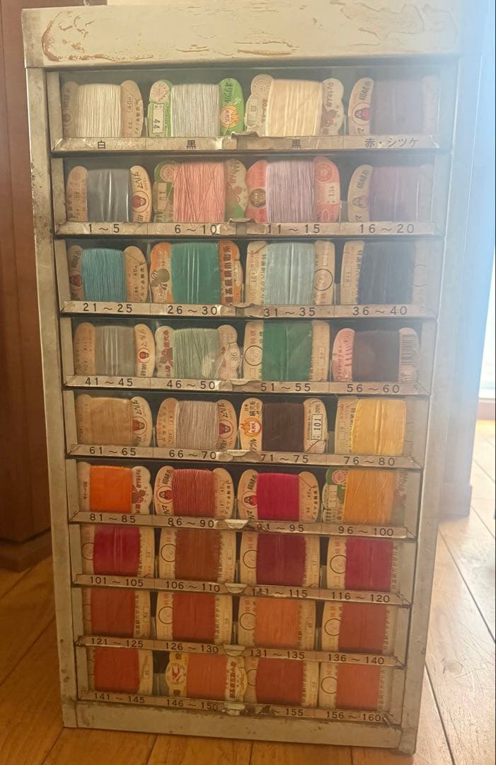 店舗什器 ディスプレイ糸ケース