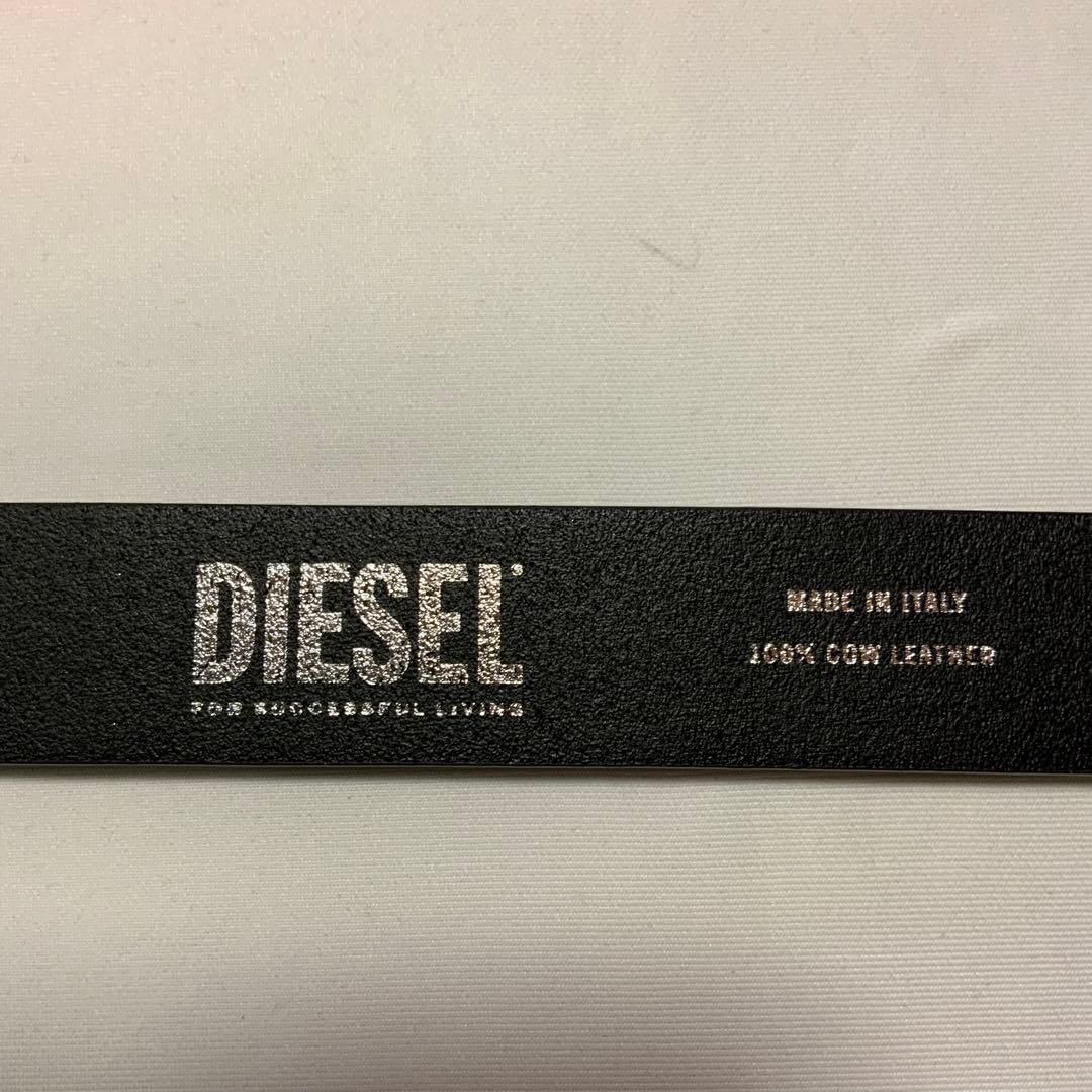 洗練されたデザイン DIESEL メンズ ベルト B-DLOGO II 105