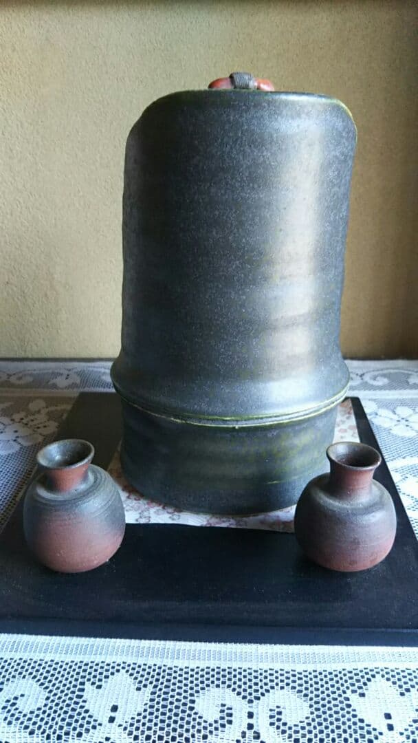 焼き物の「かぐや姫」