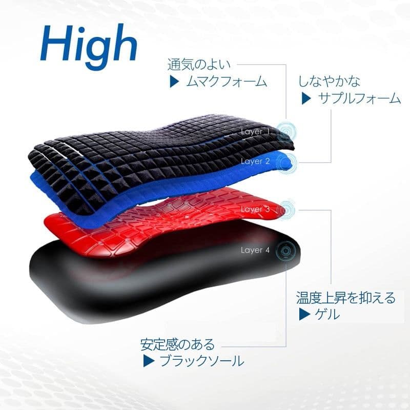 西川◆AiR 4DX 枕 ピロー High 高め 専用バッグ・枕カバーあり