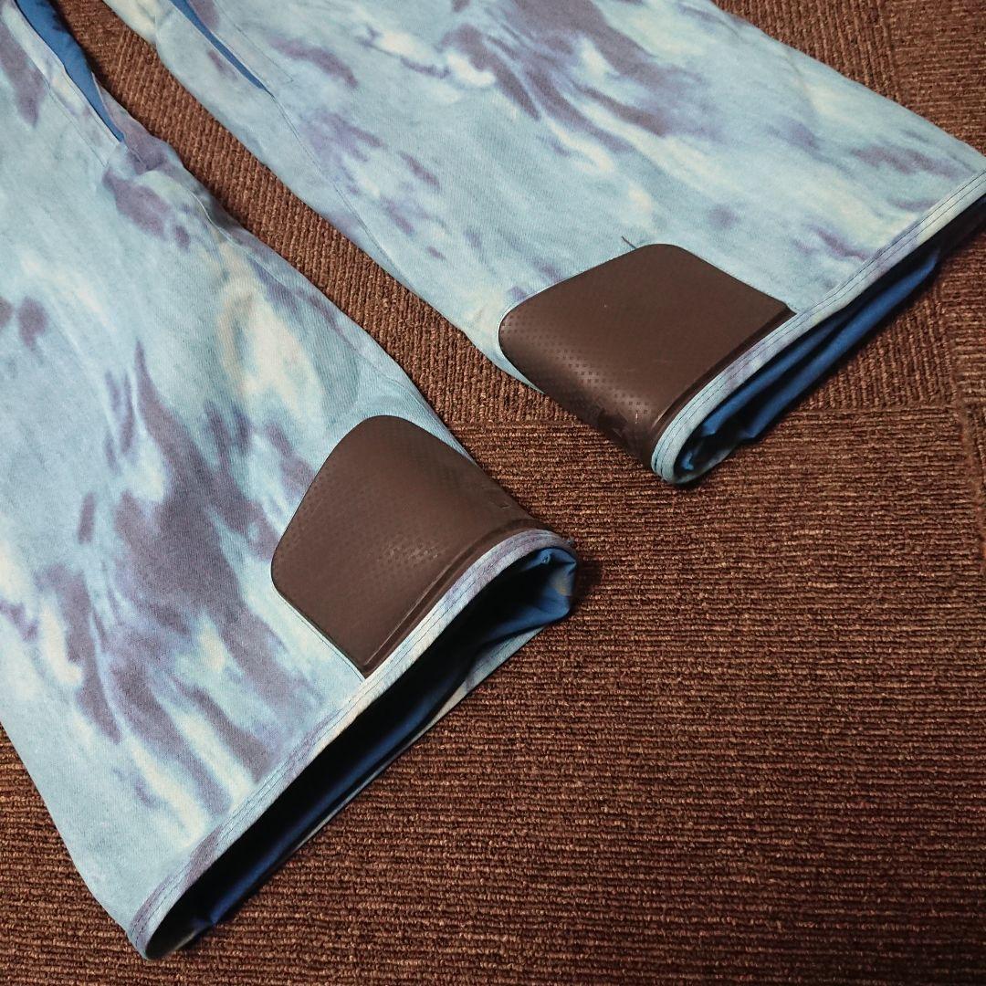 送料無料【DESCENTE】スキーパンツ 総柄 S-77