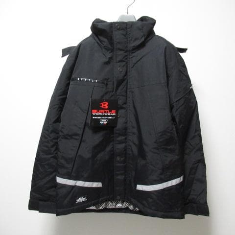 新品 BURTLE バートル 7610 防水防寒ジャケット LL 黒