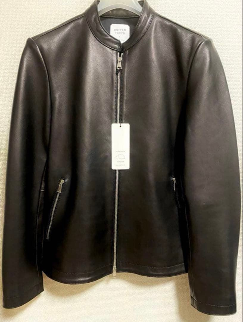 Inpelsa レザーシングルライダース L