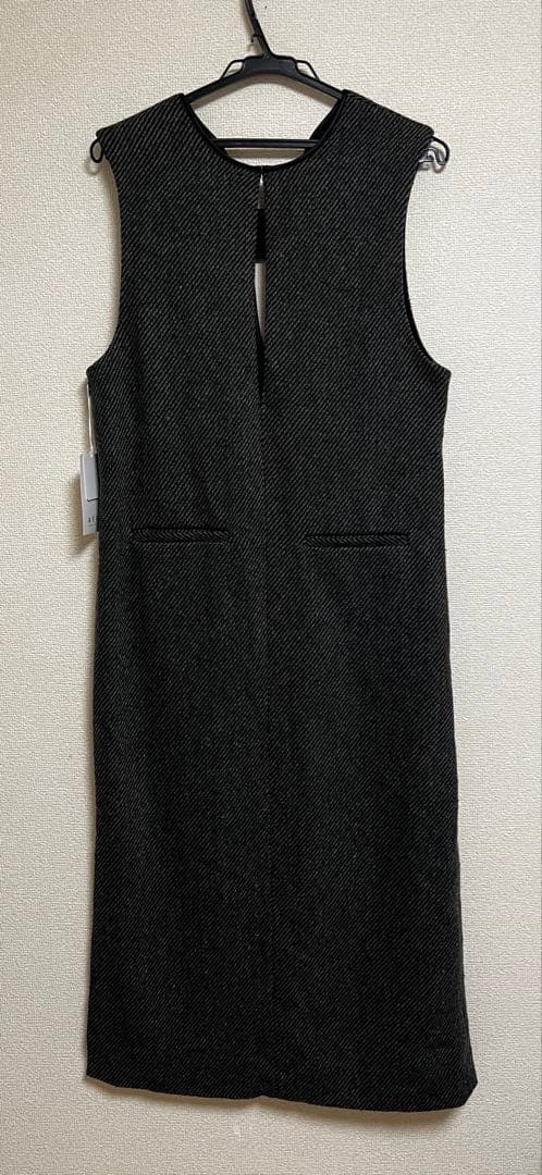 時間限定値下げ新品タグ付　アダムエロペ 前後2WAYツイードジャンパースカート