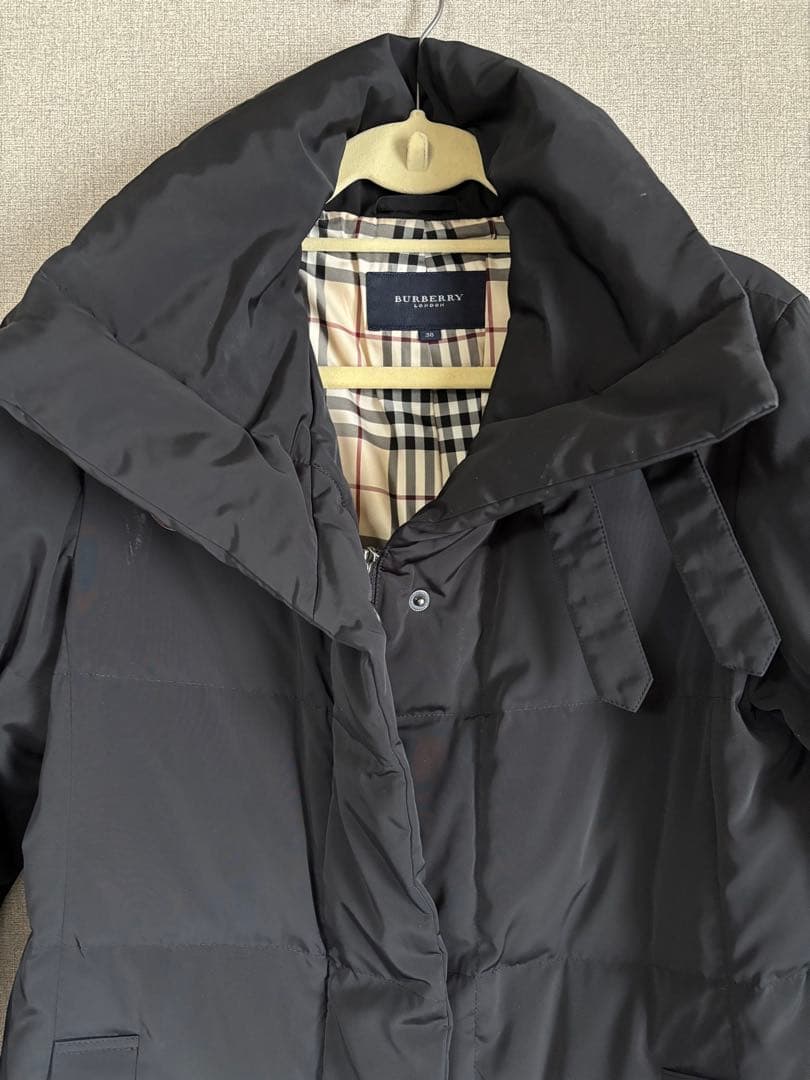 ★お値下げしました●Burberry ロングコート（ダウン・フェザー入り）38