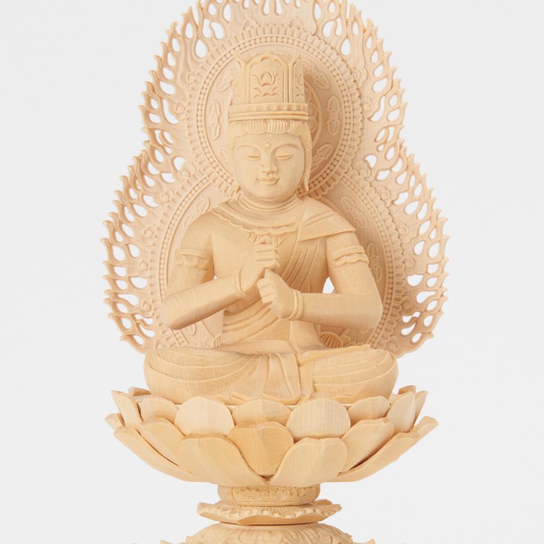 桧　２.５寸　大日如来 仏像 #051