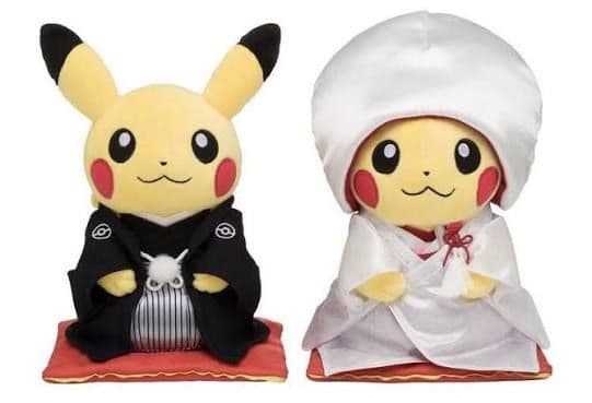 ピカチュウ 和婚 白無垢