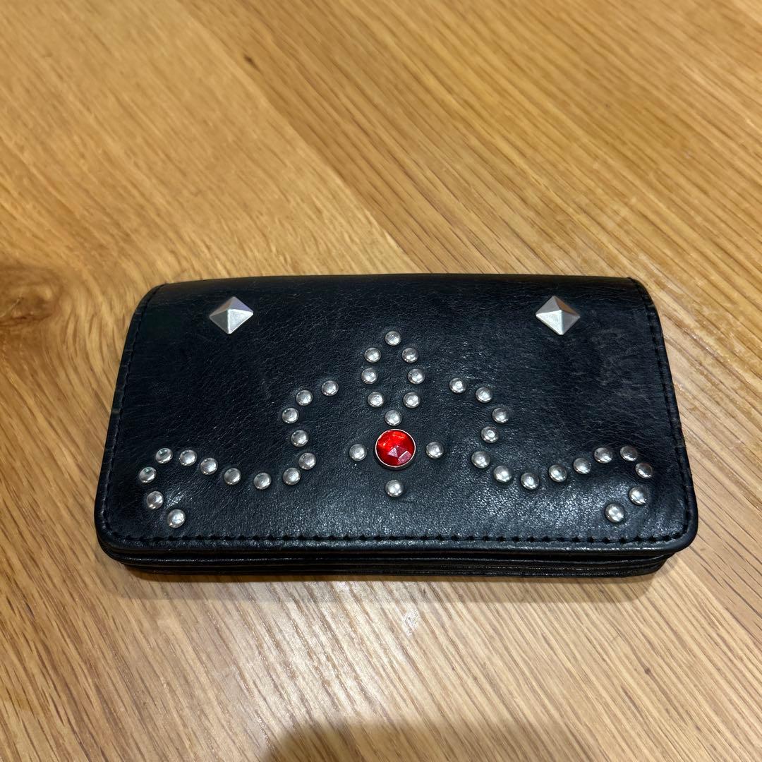 小物 HARLEY DAVIDSON / leather trucker wallet