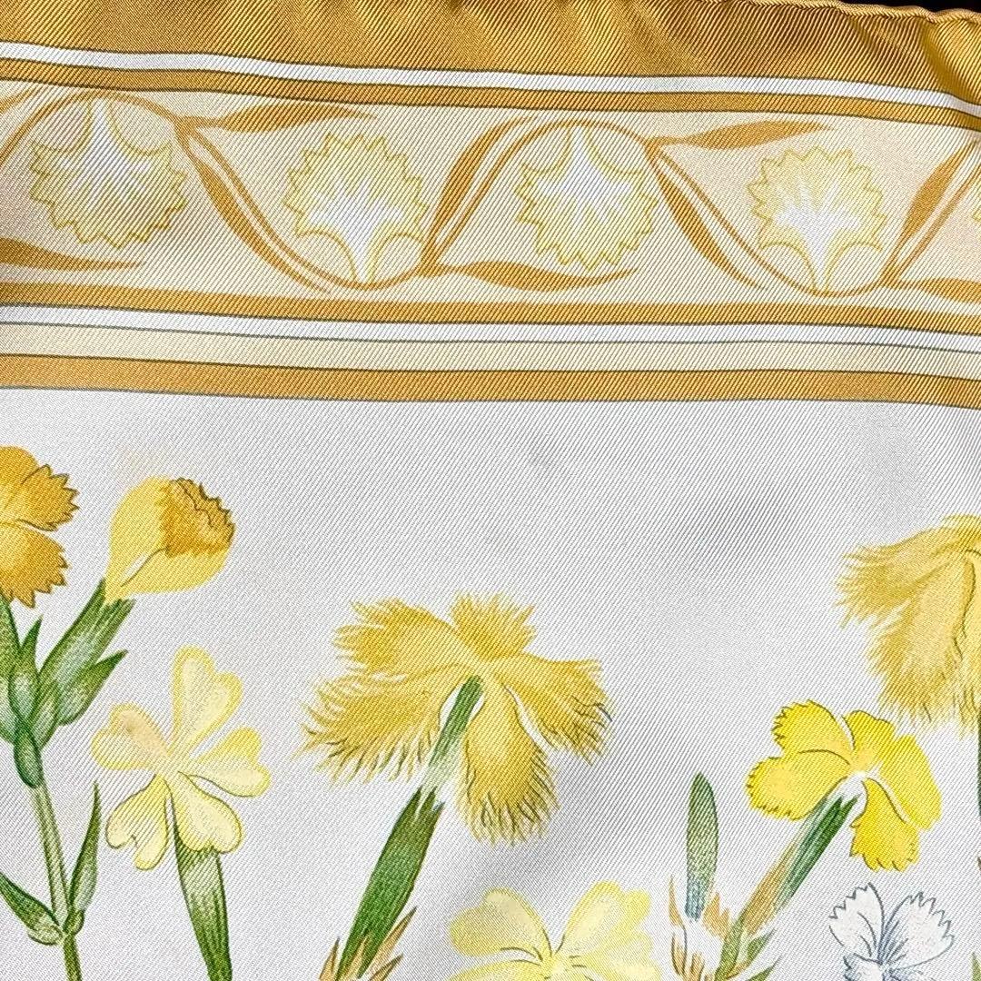 エルメス❤️カレ90❤️野生のカーネーション　イエロー系