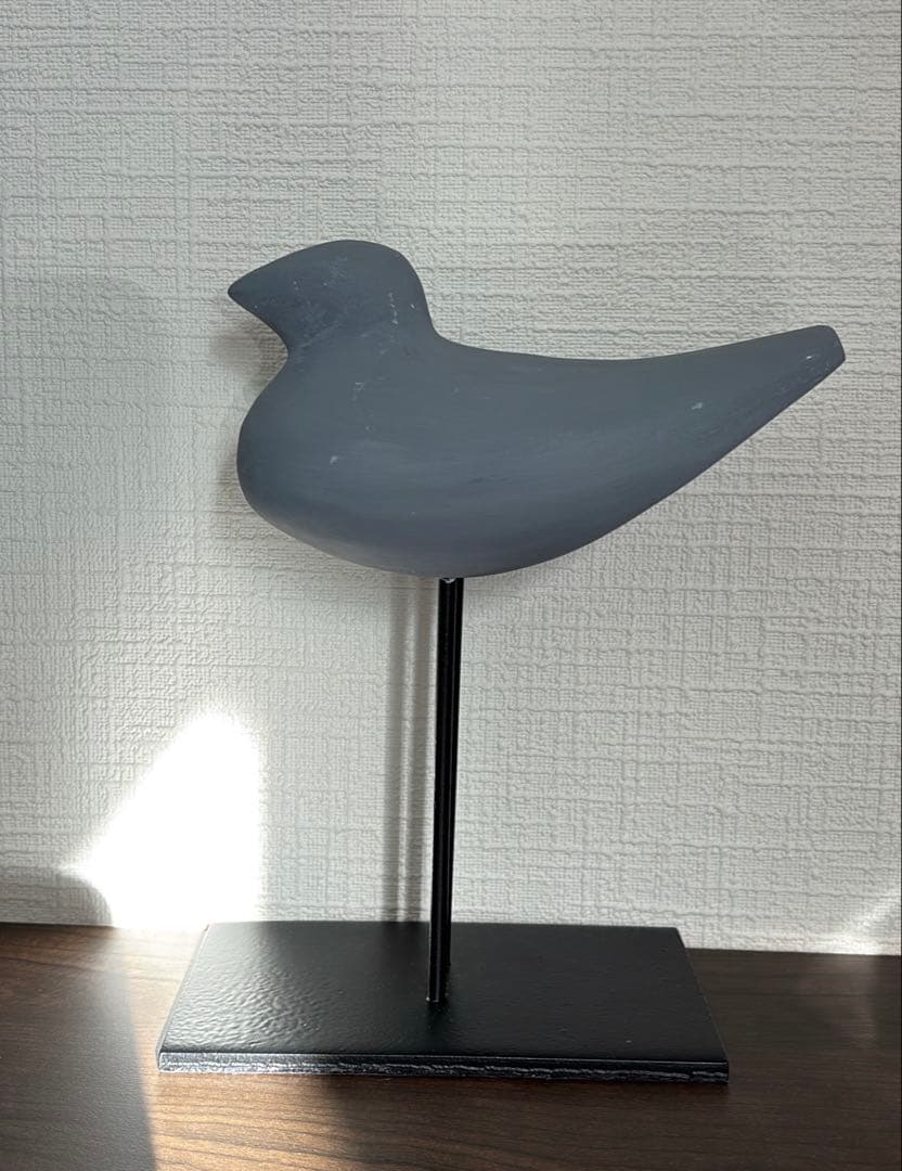 訳あり！アクタスACTUS木製バード大小セット☆鳥オブジェ北欧置物木彫りウッド