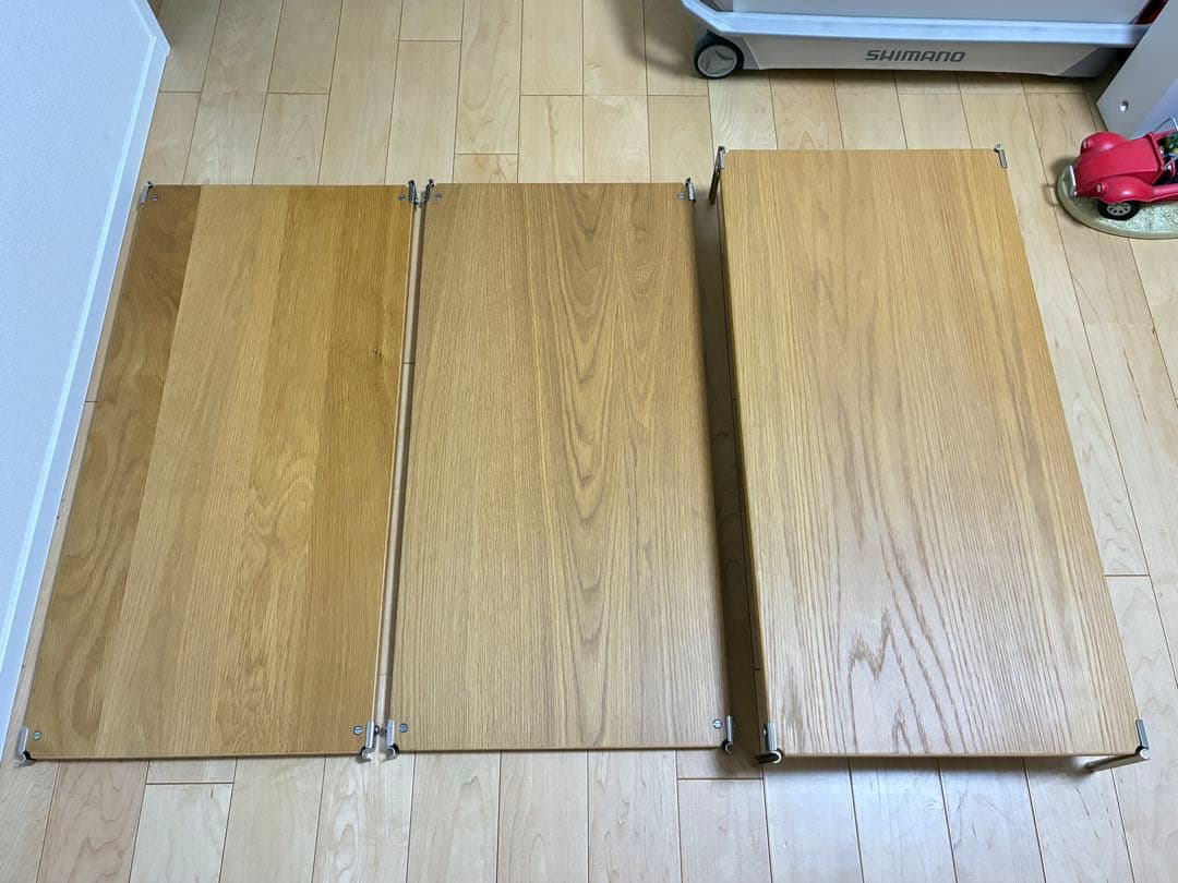 3枚 無印良品 ステンレスユニットシェルフ 追加棚 幅84cmタイプ用 B