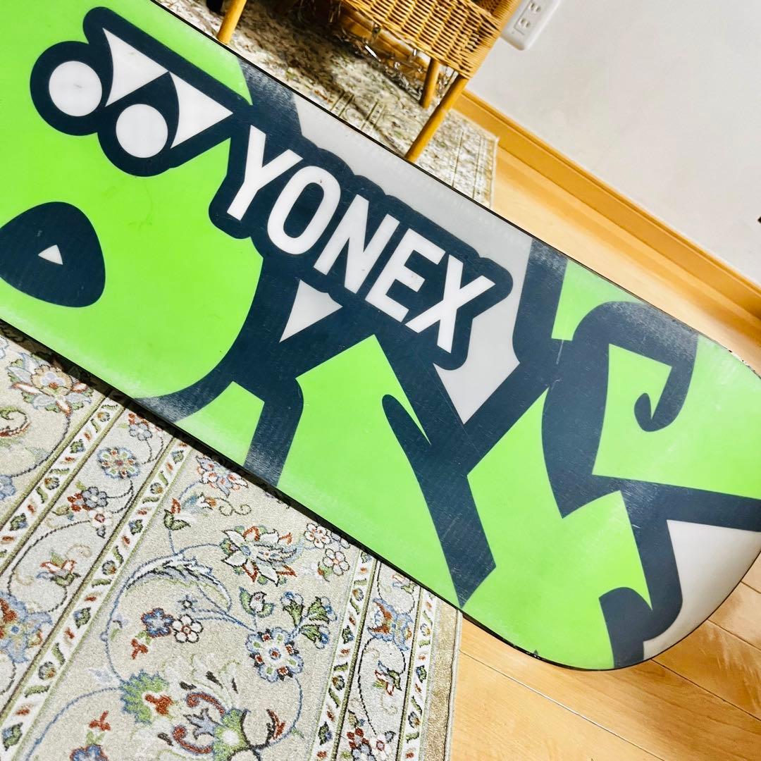美品 YONEX×FLOW フロウ ビンディング付スノーボードセット ヨネックス