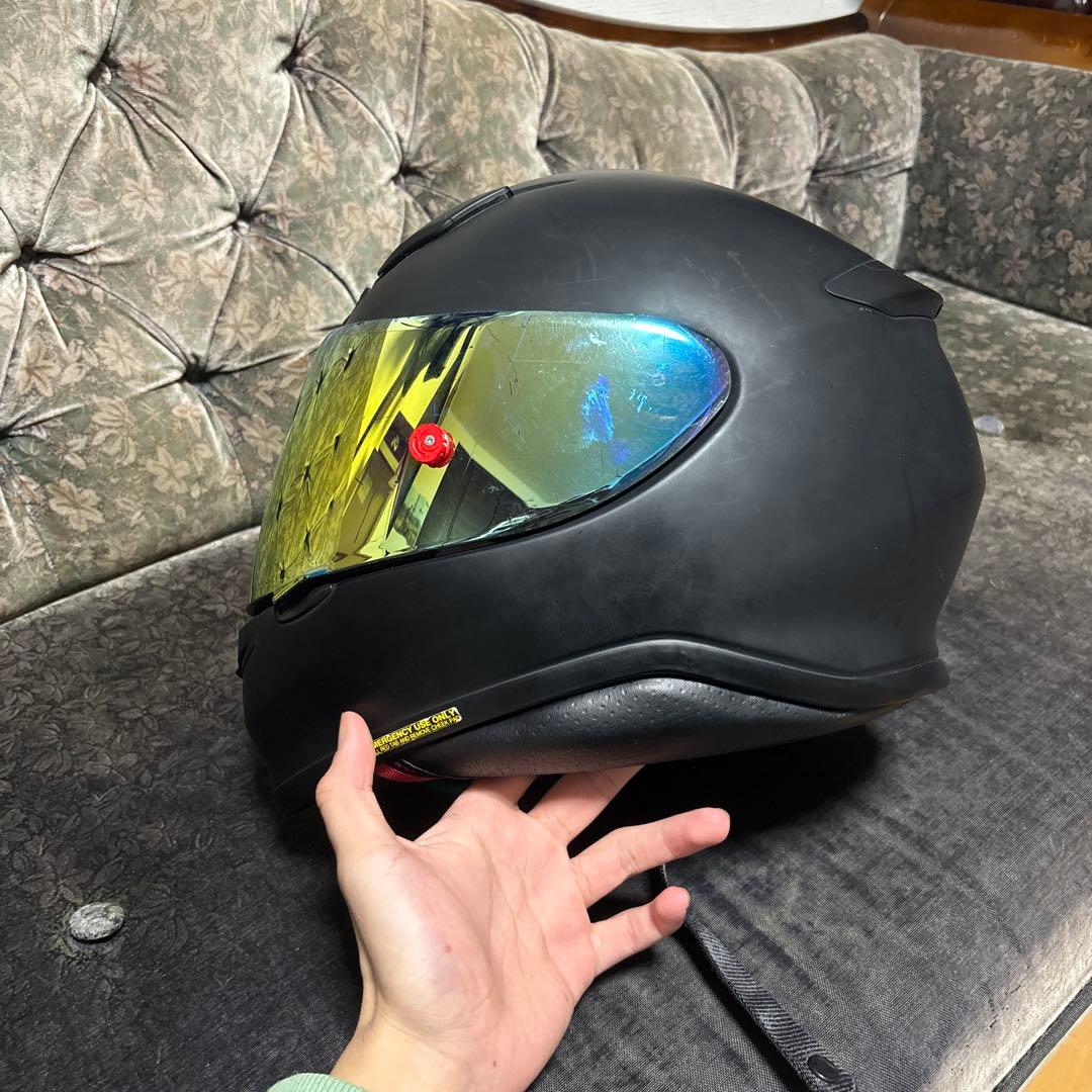 SHOEI フルフェイスヘルメット マットブラック　Z-7