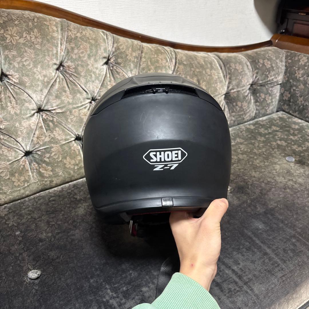 SHOEI フルフェイスヘルメット マットブラック　Z-7