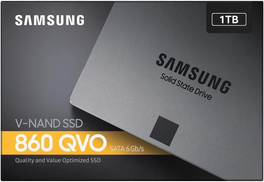 Samsung 860 QVO 1TB SATA 2.5 内蔵 SSD 使用少⑮