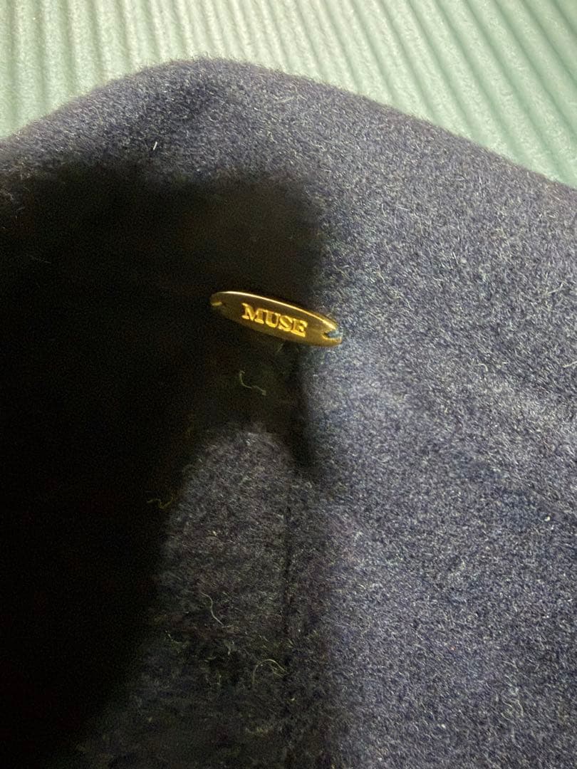 Deuxieme Classeウールアンゴラリバーコート