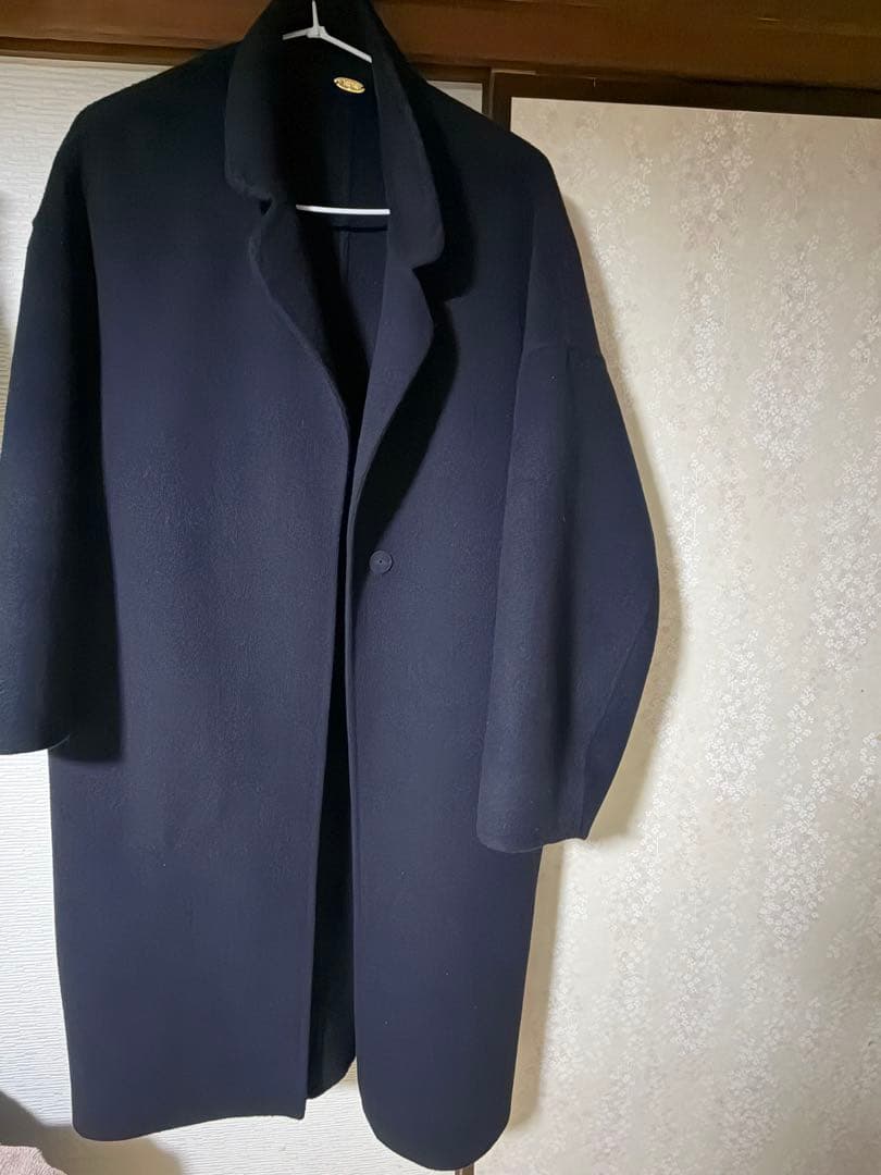 Deuxieme Classeウールアンゴラリバーコート