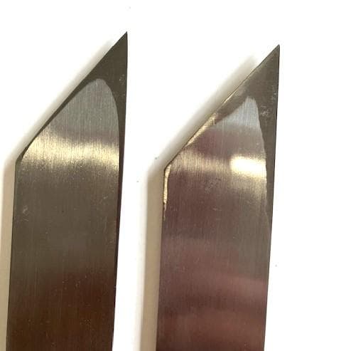 うなぎ裂き　鰻裂き　鰻包丁　うなぎ包丁　青鋼　正宗　36mm 2本セット　関西
