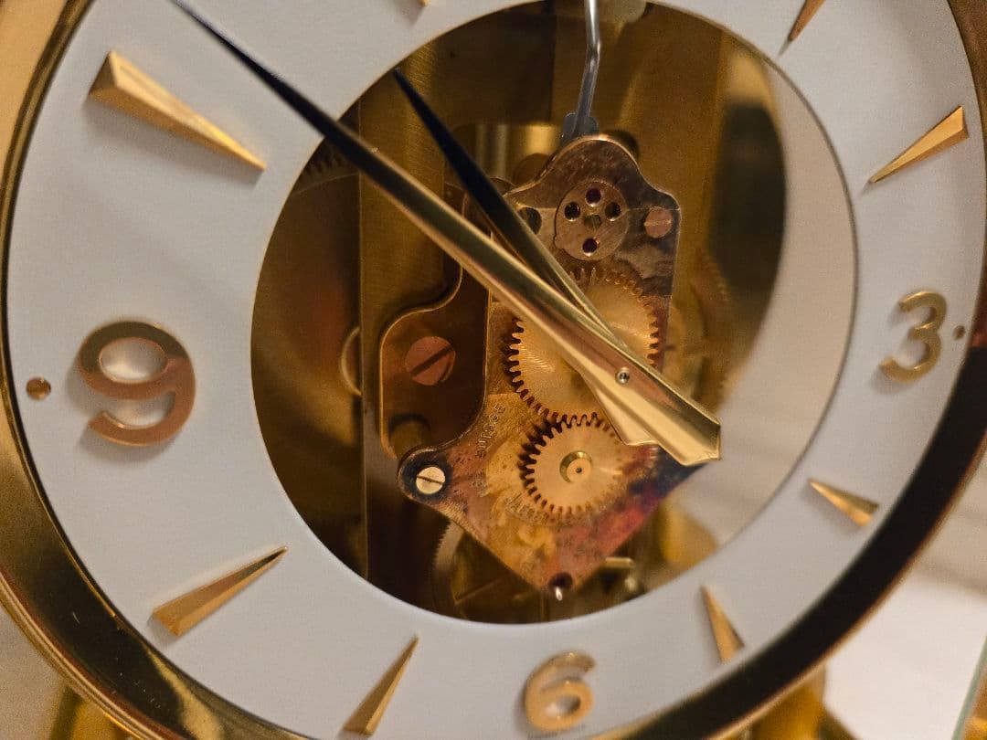 Jaeger-LeCoultre Atmos 置時計 ゴールド