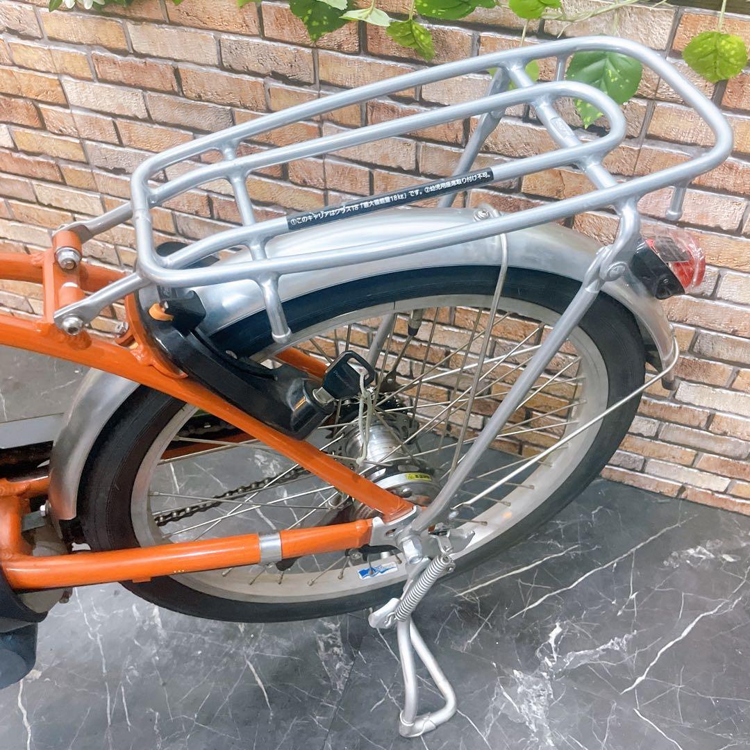 【70】電動自転車 Panasonic ビビL オレンジ 20インチ
