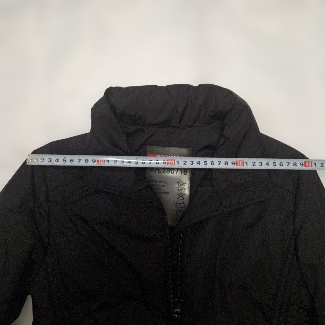 【PRADA　SPORT】ブラック　ナイロン(中綿)ジャケット　 レディースS