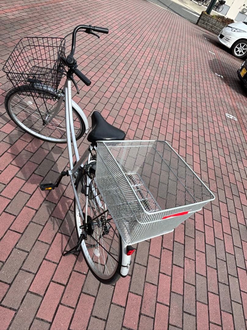 ツインバスケット・お買い物用ママチャリ(26㌅)お引き取り希望[配達可能]