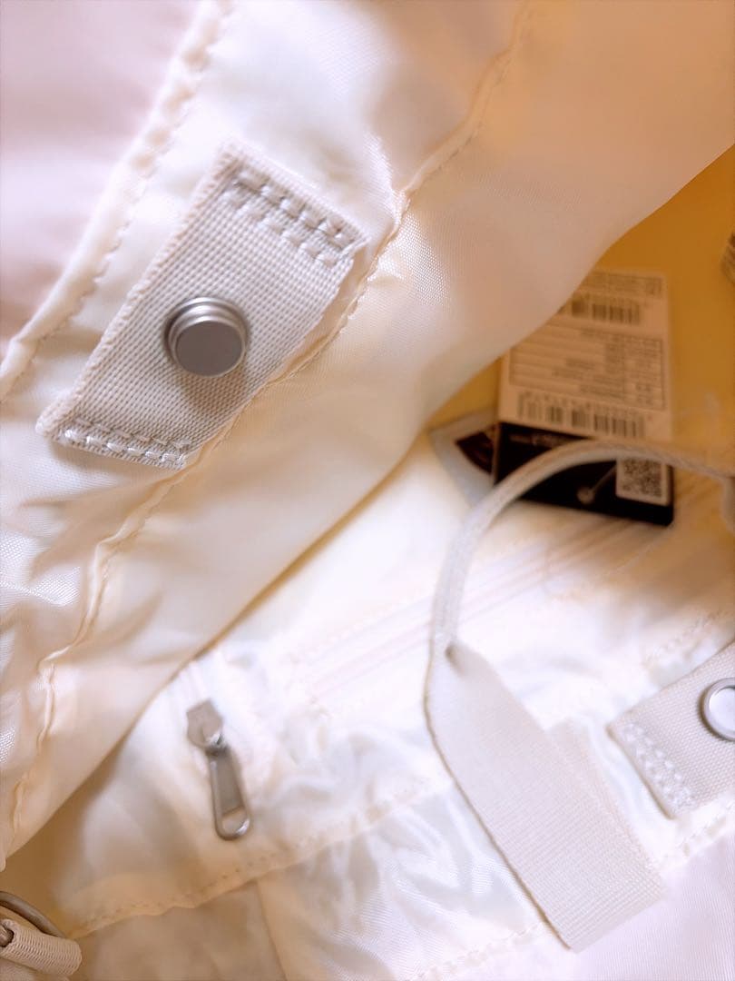 The North Face リュック クリーム色　新品　ボニーバック