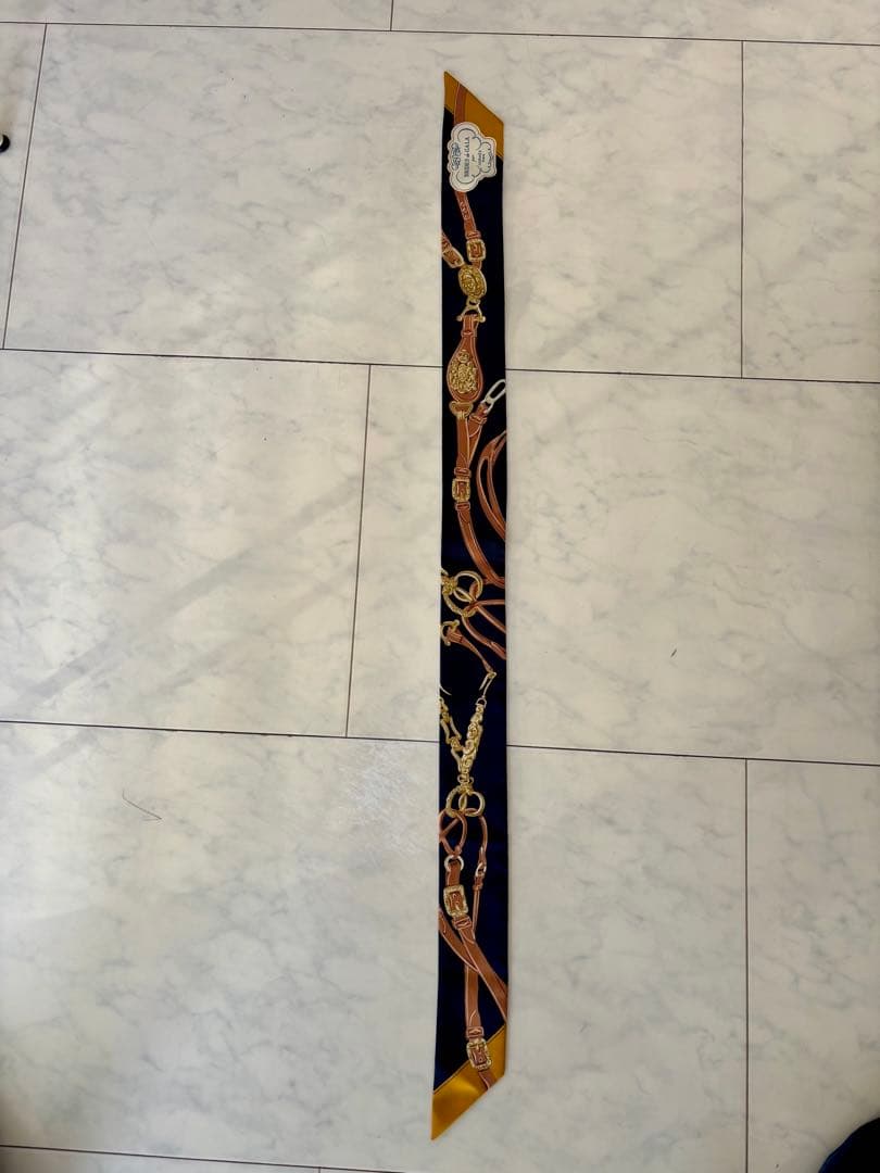 HERMES ツイリー Brides de Gala ネイビー