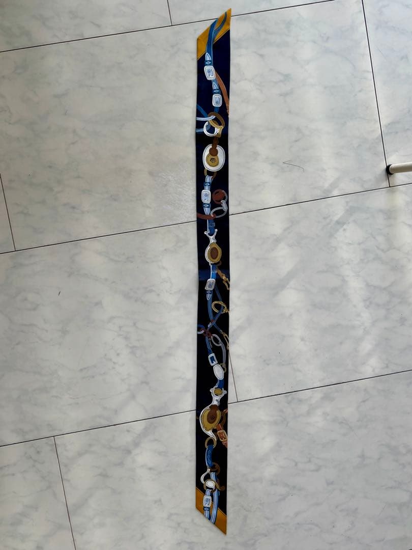 HERMES ツイリー Brides de Gala ネイビー