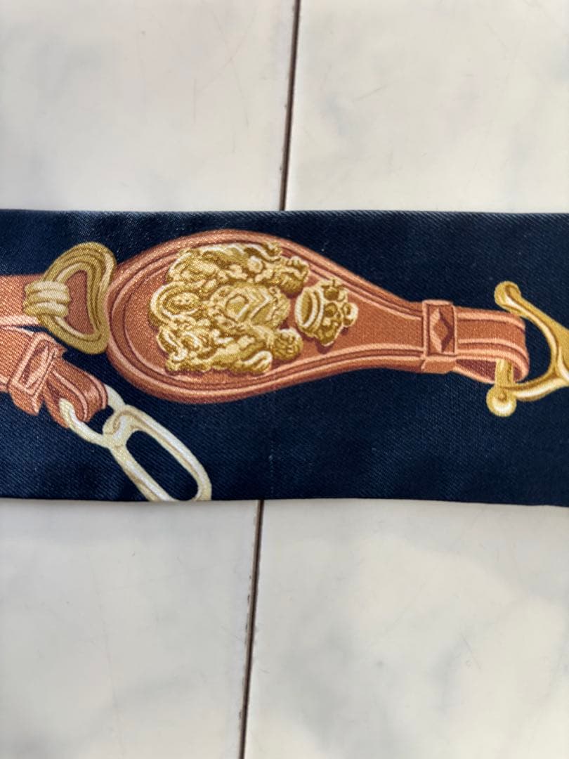 HERMES ツイリー Brides de Gala ネイビー