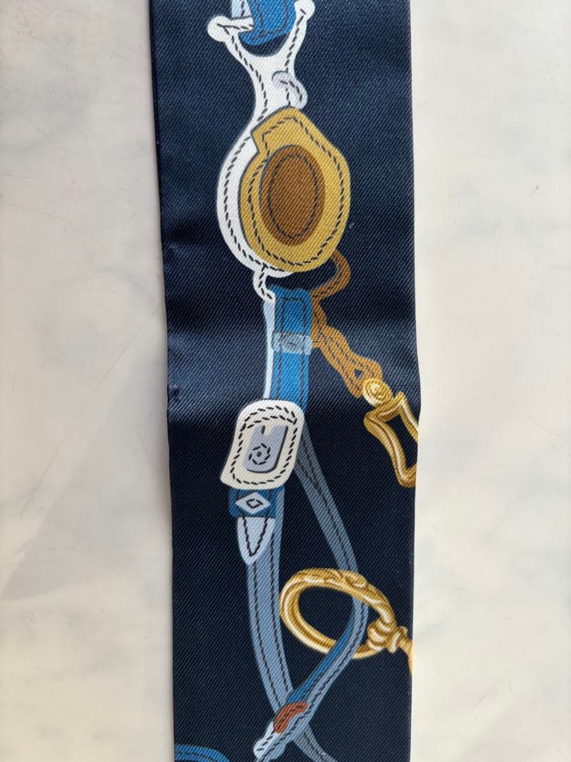 HERMES ツイリー Brides de Gala ネイビー